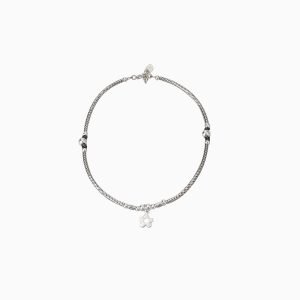 DANGLING SILVER ANKLET